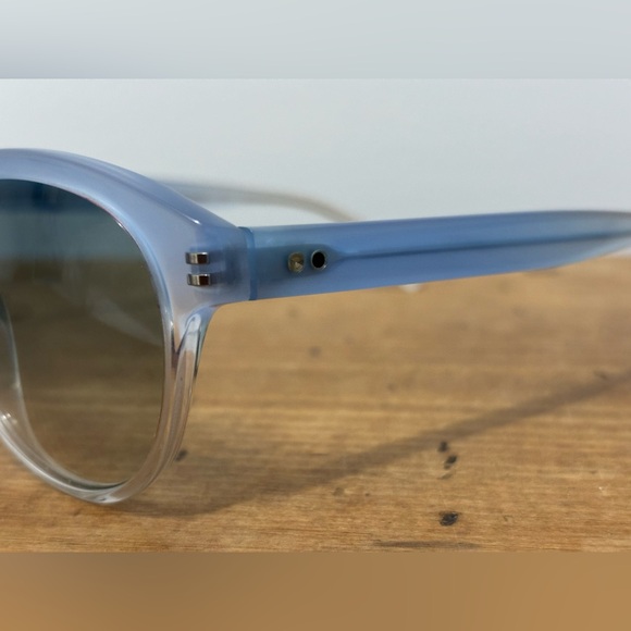 PAUL SMITH Blue Ombré Oversized Sunglasses - Picture 2 of 11